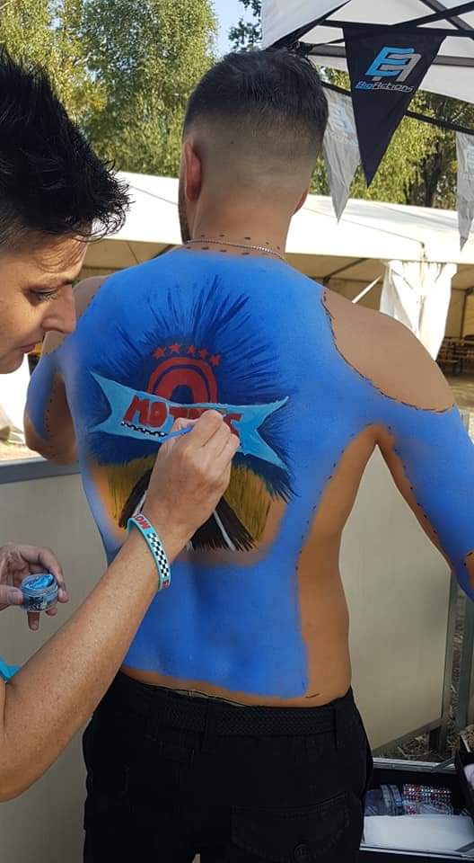 Curso de Pintura Corporal en Valencia con Ughy Yzokura 1