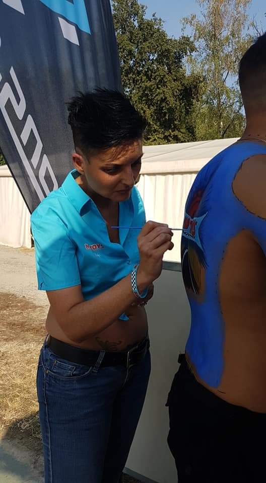 Curso de Pintura Corporal en Valencia con Ughy Yzokura 2